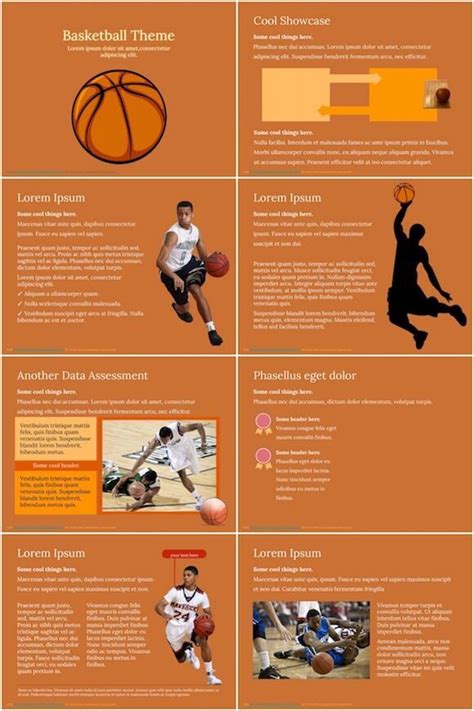 Basketball Template | Basketball, Powerpoint layout, Creative ...