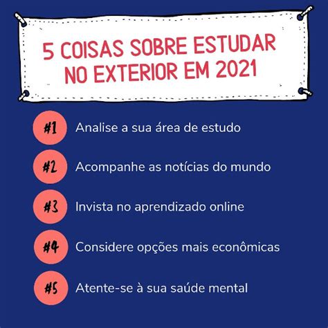 Pandemia o que você precisa saber para estudar fora em 2021