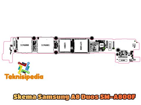 Skema Samsung A8 Duos SM A800F Diagram Dan Layout