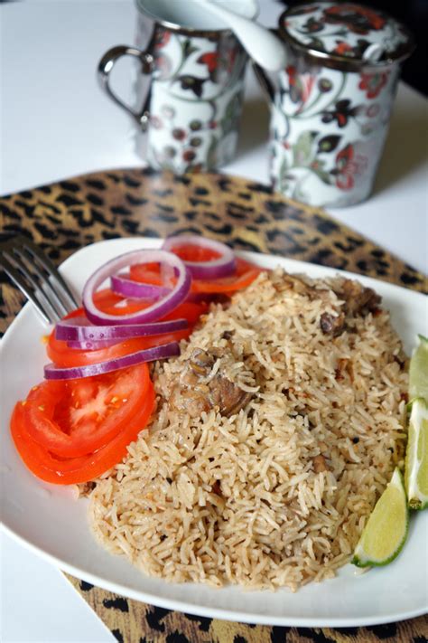 Kenyan Chicken Pilau East African Pilau With Chicken Yummy Medley