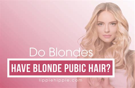 Celebritie Pubic Blonde Hair