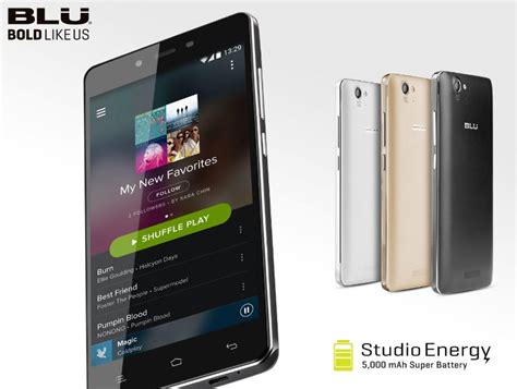 The Blu Studio Energy is a budget Android smartphone with a 5000mAh ...