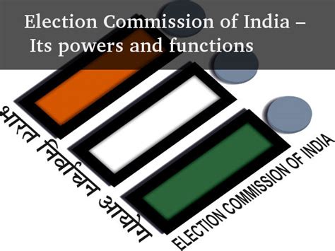 Election Commission of India - Its powers and functions - Careerindia