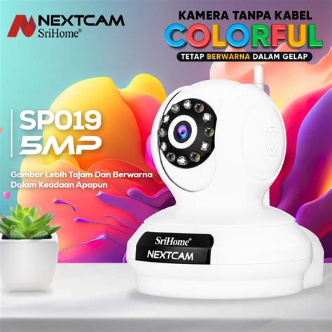 Jual Nextcam Srihome Smart Ptz Ipcamera Kamera Cctv Wifi Wireless