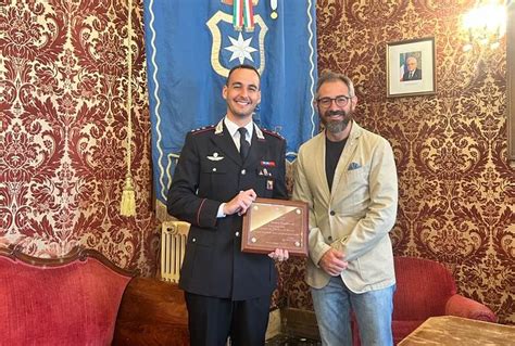 Monreale Saluta Il Comandante Dei Carabinieri Quattrocchi Nuovo