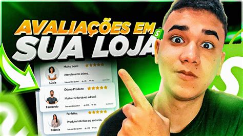 Como Adicionar Avalia Es Na Shopify Gr Tis Completo Youtube