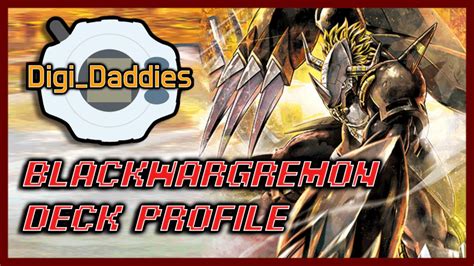 BLACKWARGREYMON DECK PROFILE BT8 New Awakening Digimon Card Game