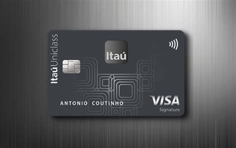 Cartão Itaú Uniclass Visa Signature Limite Alto Conheça