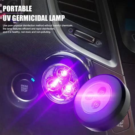 Mini L Mpara Led Uv Port Til Luz Germicida Ultravioleta De Nm