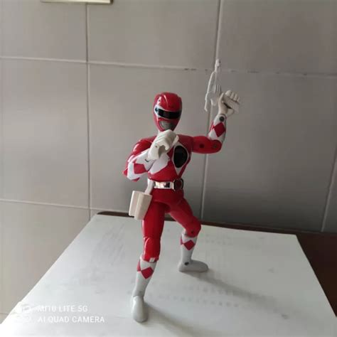 MIGHTY MORPHIN POWER Rangers Red Ranger Jason 8 Inches 1993 BANDAI EUR