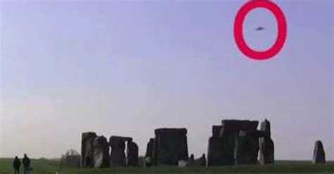 This Disc Shaped UFO Was Snapped At Stonehenge Hovering Over The