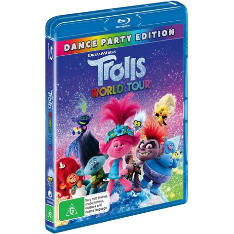 Trolls World Tour Blu Ray Disc Each Woolworths