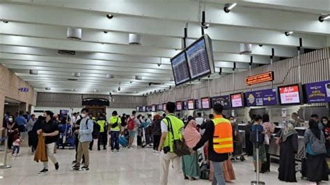 H 7 Lebaran Jumlah Penumpang Di Bandara Soekarno Hatta Sudah Dekati