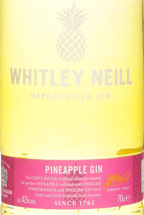 Whitley Neill Pineapple Gin Liter Vol Im Shop