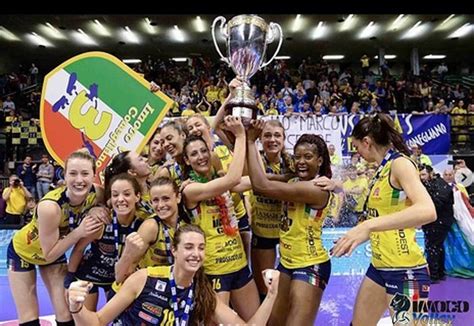 Volleyball The Imoco Volley Conegliano Team Pose Naked To Celebrate