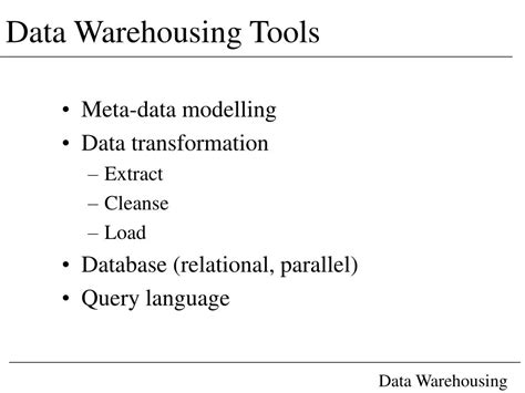 Ppt Data Warehousing A Definition Powerpoint Presentation Free