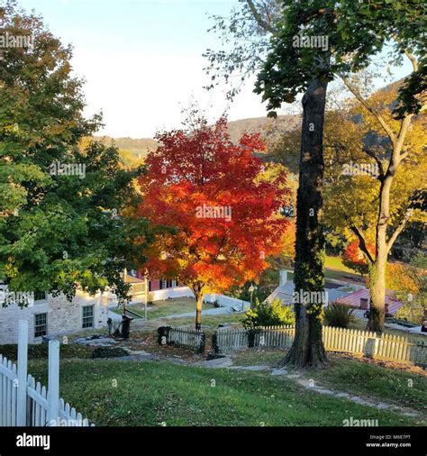 Nothing compares to a Harpers Ferry fall! Stock Photo - Alamy