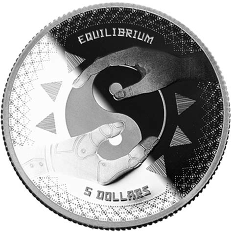 Oz Silver Tokelau Equilibrium Coins Proof Like Silver