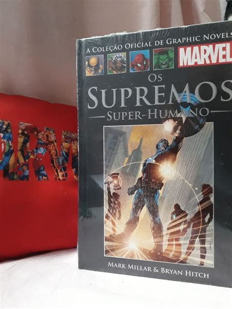 Grafic Novel Marvel Os Supremos Super Humanos Livro Salvat Nunca