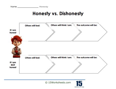 Honesty Worksheets - 15 Worksheets.com