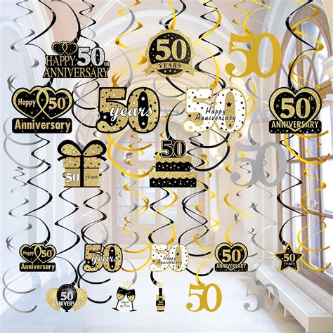 50th Wedding Anniversary Decorations