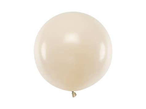 Balon lateksowy Gigant Beżowy Pastel Alabaster Nude 1m 1 szt 80