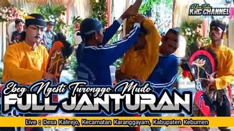 Full Janturan Ebeg Ngesti Turonggo Mudo Live Kalirejo