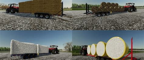 Fs Flatbed Autoloading Trailer Pack V Other Trailers Mod F R