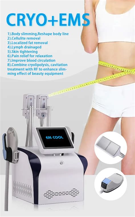 Portable Cryo Ems Cryo Body Slimming Machine With Powerful