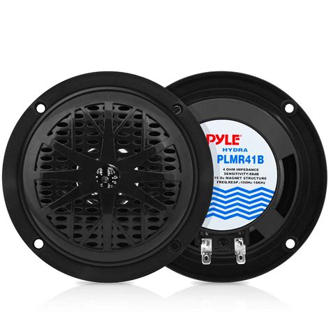 Buy Pyle Inch Dual Marine Speakers Waterproof And Weather Resistant