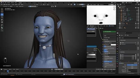 Gumroad FlyCat Avatar Character Modeling In Blender 2023 PCRec