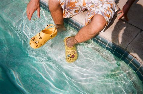 The Justin Bieber x Crocs Collab Comes In Drew House Yellow