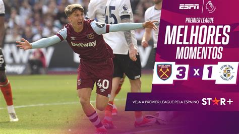 Paquet Em Campo West Ham Vence Luton Town Por A Melhores