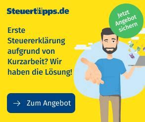 Gratis Steuererkl Rung Software F R Arbeitnehmer In Kurzarbeit