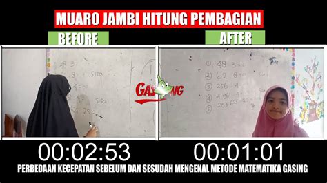 Pelatihan Muaro Jambi Pembagian Before And After Youtube