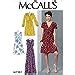 McCall S Patterns 7381 Y Misses Dresses Sizes XSM MED Multi Colour