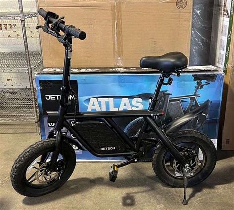 Like New Jetson Atlas Fat Tire Electric Bike W Charger We Charged