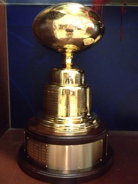 New base on the Egg Bowl Trophy compared to the old one | MSU Sports