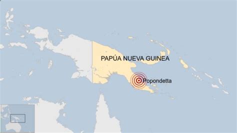 Terremoto En Papúa Nueva Guinea Un Sismo De Magnitud 70 Sacude El Sureste Del País Sudasiático