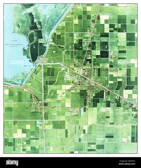 Belle glade florida map Cut Out Stock Images & Pictures - Alamy