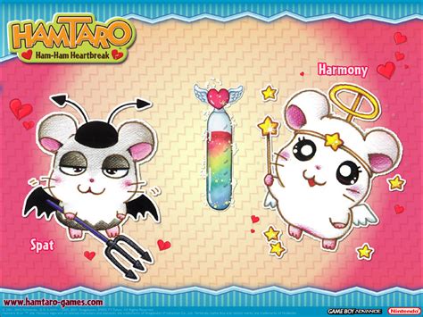 Hamtaro And Bijou Wallpaper