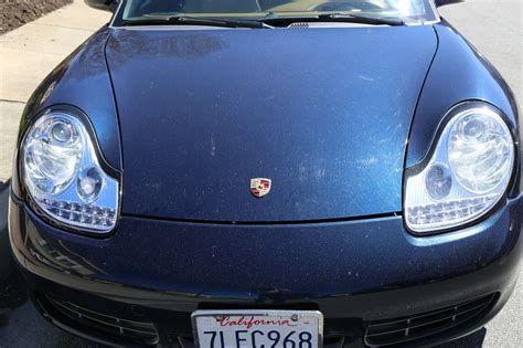 Porsche Boxster Mk Chrome Led Drl Projector Headlights Set Or