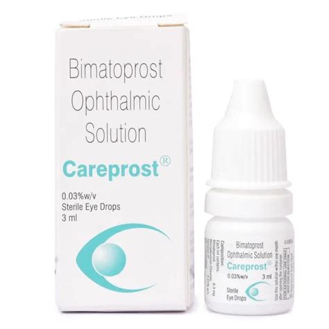 Careprost Ml Bimatoprost Ophthalmic Solution