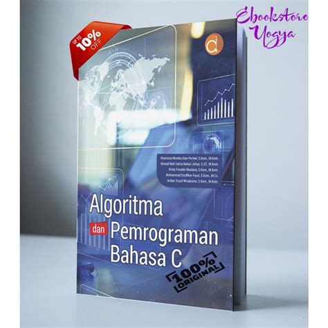 Jual Buku Algoritma Dan Pemrograman Bahasa C Bw Shopee Indonesia