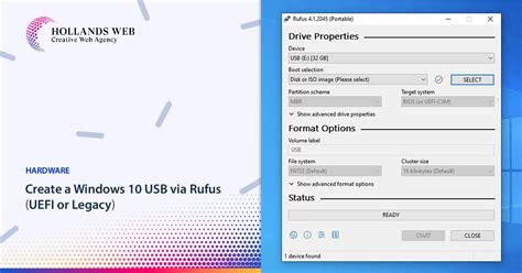 How to Create a Rufus Bootable USB for Windows 10 - verloop.io