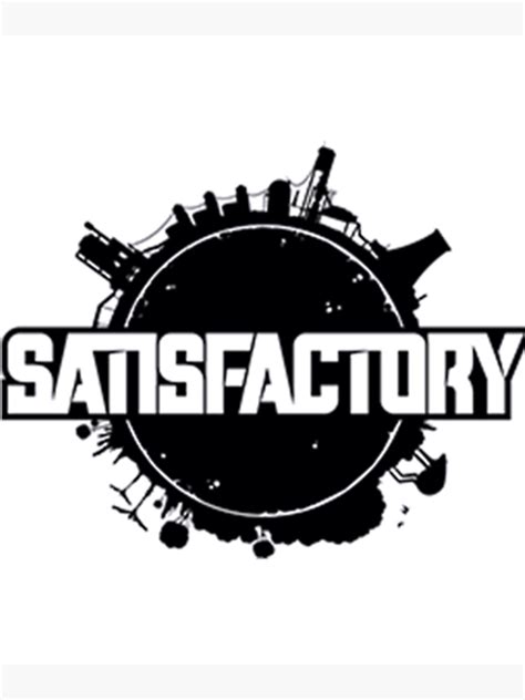 "Satisfactory logo " Poster for Sale by Dominic-Shop | Redbubble