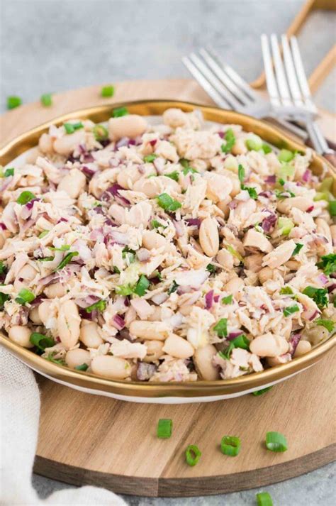 Tuna White Bean Salad Recipe Delicious Meets Healthy