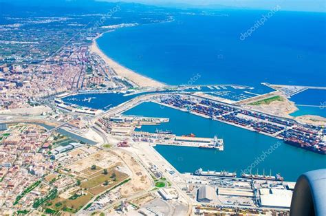 Aerial view of coastline Valencia, Spain — Stock Photo © lipsky #81561712