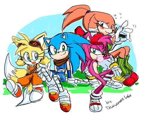 Fondos De Pantalla Ilustración Arte Lineal Dibujos Animados Sonic