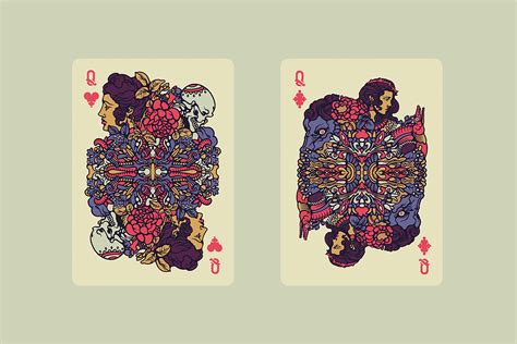 Playing cards on Behance